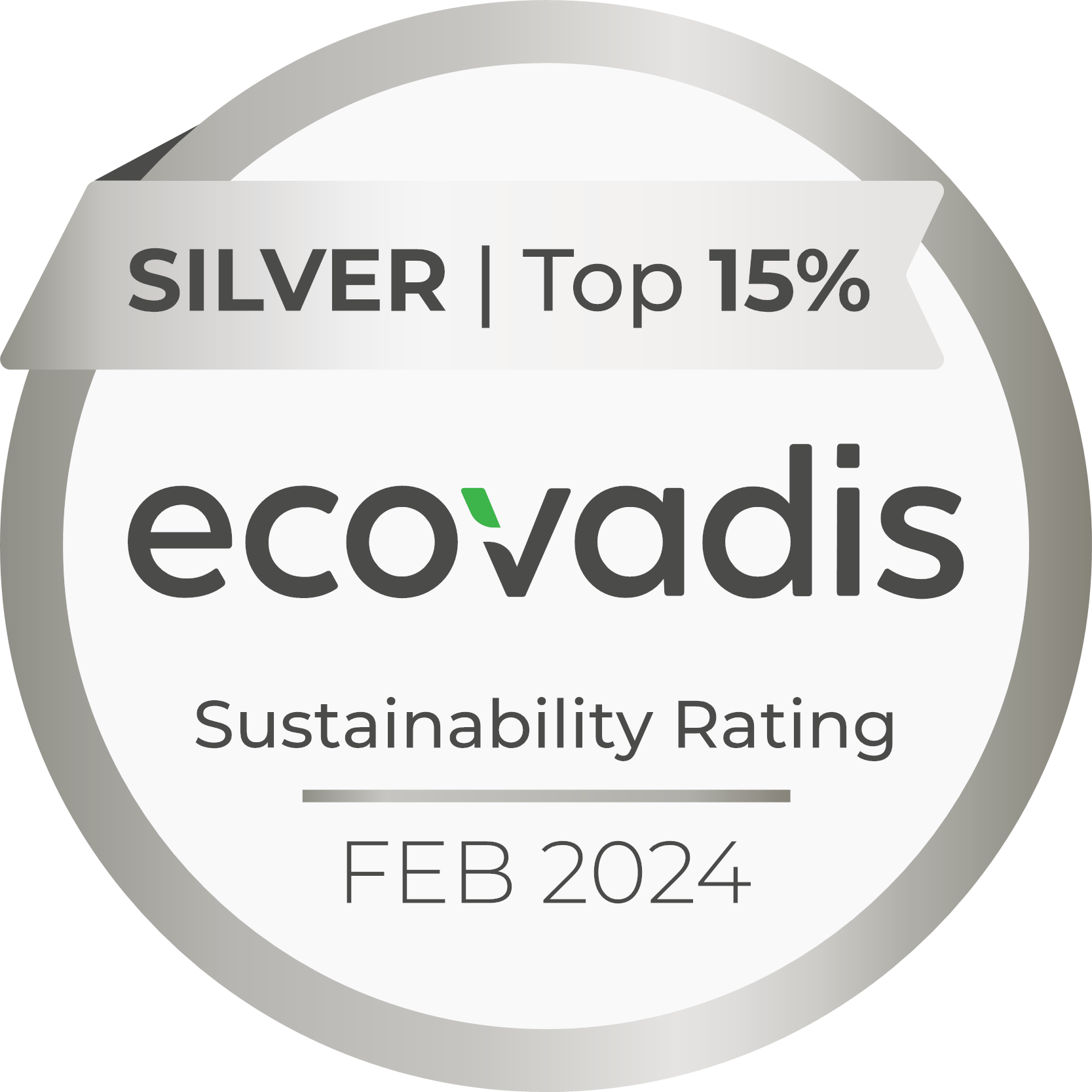 Ecovadies Silver Sustainability Rating