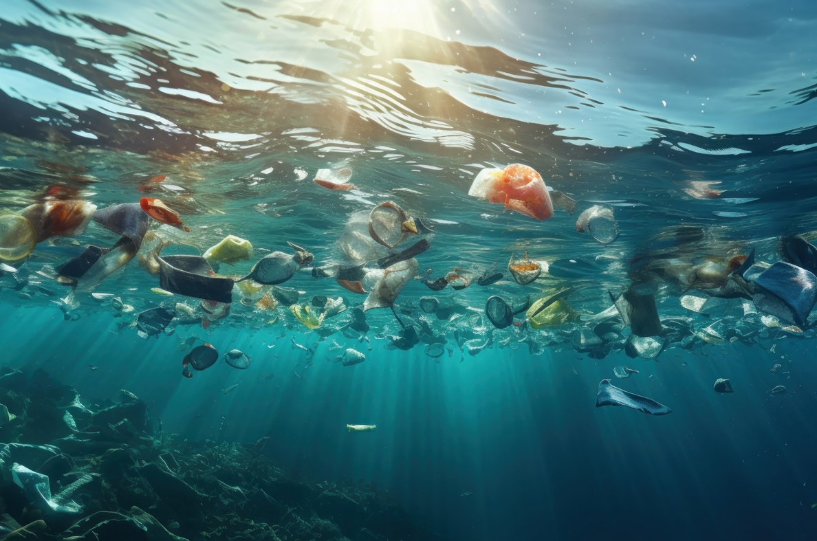 Plastic Waste Quietly Gathers Ocean Unnoticed By Marine Life